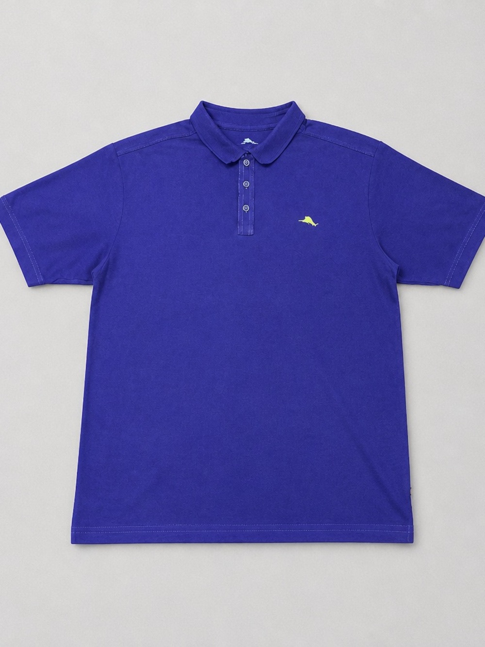 Tommy  Bahama Supima Polo Shirt Mens 2XL Short Sleeve Solid Purple